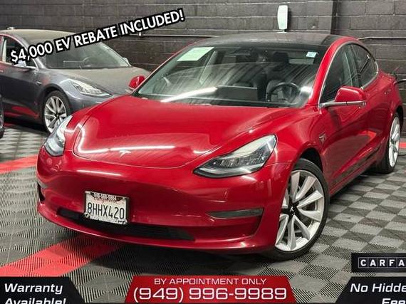 TESLA MODEL 3 2018 5YJ3E1EA6JF154950 image